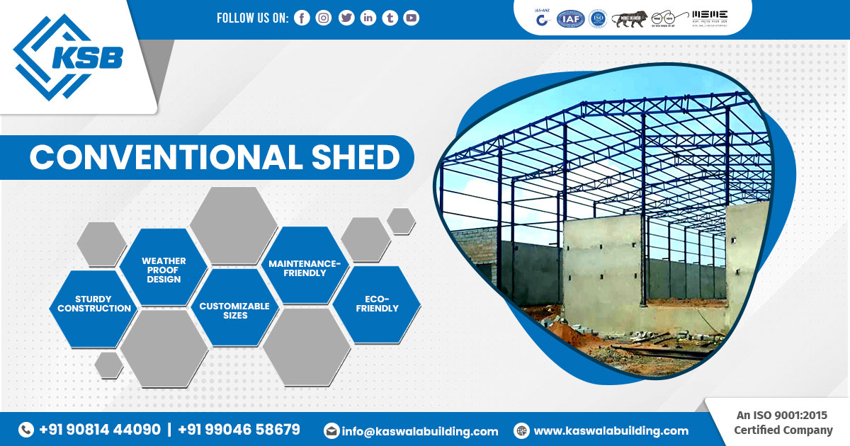 Conventional Shed Fabrication Services in Uttar Pradesh