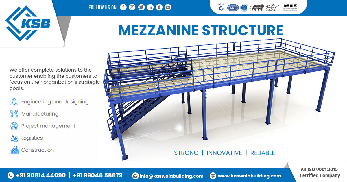 Mezzanine Structure Fabrication Services in Karnataka