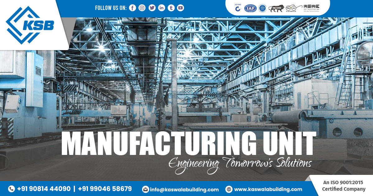 Manufacturing Unit Construction Service in Uttar Pradesh