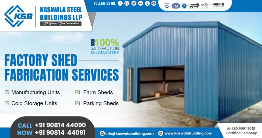 Factory Shed Fabrication Services in Gujarat