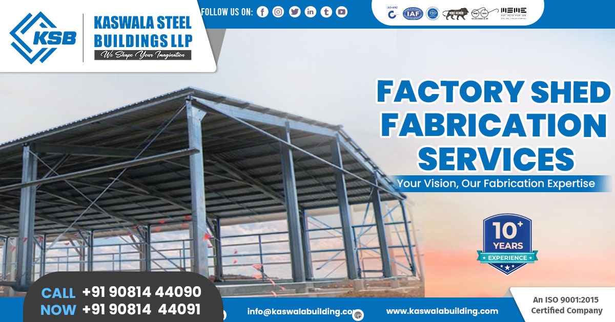 Factory Shed Fabrication Services in Odisha